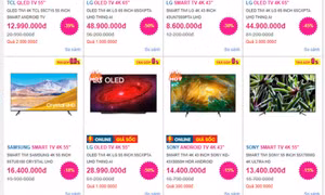 Tivi ế ẩm, hàng cao cấp giảm giá tới 50% vẫn khó bán