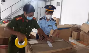 Triệt phá kho đồ chơi trẻ em không có nguồn gốc hợp pháp lớn nhất từ trước đến nay