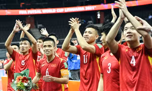 Tuyển futsal Việt Nam nhận thưởng 1 tỷ đồng sau thành tích ấn tượng