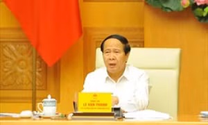 Phó Thủ tướng Lê Văn Thành là Trưởng Ban Chỉ đạo Nhà nước các dự án trọng điểm về dầu khí
