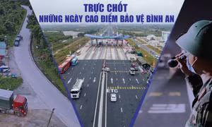 Trực chốt - Những ngày cao điểm bảo vệ bình an