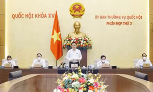 Bế mạc Phiên họp thứ ba của Ủy ban Thường vụ Quốc hội