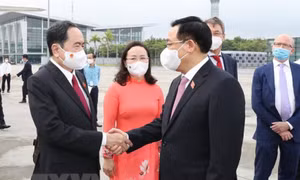 Chủ tịch Quốc hội lên đường tham dự WCSP 5, thăm làm việc với EP, Bỉ và thăm chính thức Phần Lan