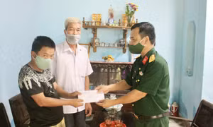 Bộ CHQS tỉnh - Chăm lo cho nạn nhân chất độc da cam