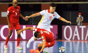 Tuyển futsal Việt Nam thắng nghẹt thở Panama, 'sáng cửa' có vé đi tiếp
