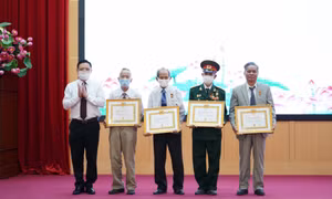 Trao huy hiệu Đảng đợt 2/9