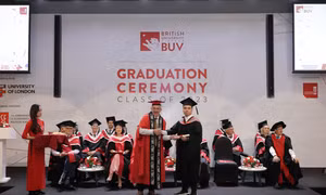 Trường Đại học Anh Quốc Việt Nam (BUV) đón chào thế hệ sinh viên tốt nghiệp mới