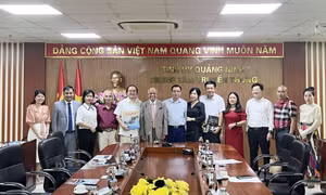 Hiệp hội Doanh nhân Việt Nam tại nước ngoài và Hội Doanh nhân trẻ Quảng Ninh gặp gỡ kết nối đầu tư, xúc tiến thương mại