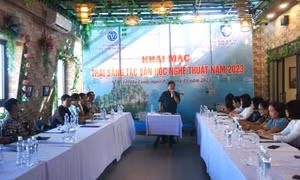 Khai mạc Trại sáng tác văn học nghệ thuật năm 2023