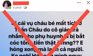 Xác minh người tung tin giả về bắt cóc trẻ em tại TP Hạ Long