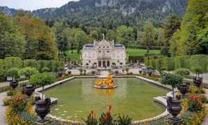 Vẻ đẹp cung điện Linderhof ở miền Nam nước Đức