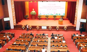 Hội nghị gặp mặt các tập thể, cá nhân tiêu biểu nhân kỷ niệm 60 năm thành lập tỉnh