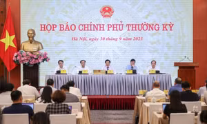 Họp báo Chính phủ thường kỳ tháng 9/2023