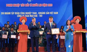Than Mạo Khê được vinh danh Doanh nghiệp tiêu biểu vì người lao động