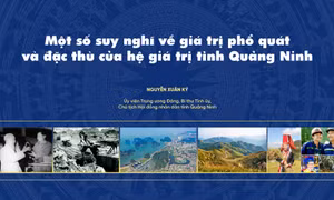 Một số suy nghĩ về giá trị phổ quát và đặc thù của hệ giá trị tỉnh Quảng Ninh