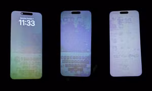 iPhone 15 Pro bị lỗi bóng mờ màn hình