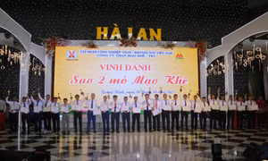Vinh danh “Sao Mỏ Mạo Khê”