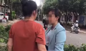 Phạt người phụ nữ tát vào mặt nhân viên đô thị môi trường 6,5 triệu đồng