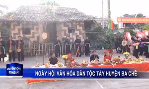Ngày hội văn hoá dân tộc Tày huyện Ba Chẽ