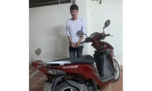 Đi phát tờ rơi, 'đạo chích' cuỗm mô tô của người dân