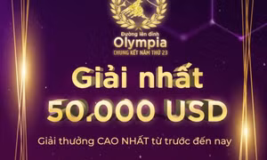 Giải thưởng Quán quân chung kết Đường lên đỉnh Olympia 23 cao kỷ lục