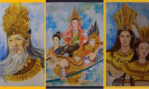 Cô gái vẽ tranh kể lịch sử Việt Nam