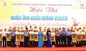 Sôi nổi Hội thi nấu ăn giỏi năm 2023 của Công đoàn Than – Khoáng sản Việt Nam