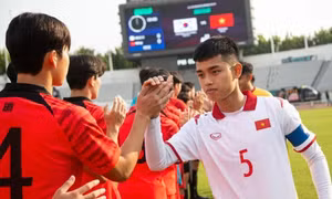 U18 Việt Nam không thể tạo bất ngờ trước U18 Hàn Quốc