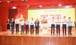 TX Quảng Yên gặp mặt doanh nghiệp, doanh nhân