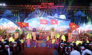Lễ kỷ niệm 60 năm Ngày thành lập tỉnh Quảng Ninh