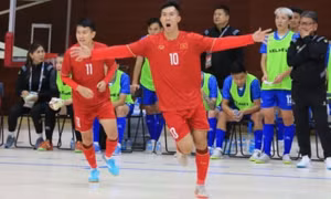 Futsal Việt Nam giành vé dự VCK châu Á