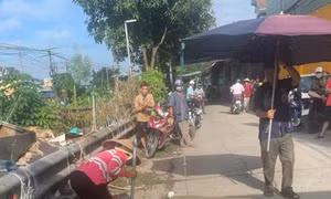 Va chạm tàu hoả, một người đi xe máy tử vong tại chỗ