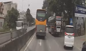 Làm rõ các xe khách chèn ép, gây rối trên QL1A