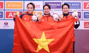 Karate mang HCV thứ 3 về cho Đoàn Thể thao Việt Nam tại ASIAD 19