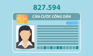 827.594 - là số người sử dụng CCCD gắn chíp thay thế thẻ BHYT giấy trong tỉnh 9 tháng qua