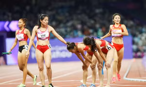 Điền kinh Việt Nam trắng tay ở Asiad 19