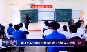 Dạy học ngoại ngữ đáp ứng yêu cầu thực tiễn