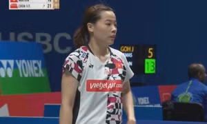 Thua tay vợt Trung Quốc, Nguyễn Thùy Linh bị loại sớm ở giải All England 2024