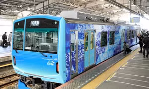Nhật Bản lần đầu tiên chạy thử tàu hydro trên tuyến đường thực tế