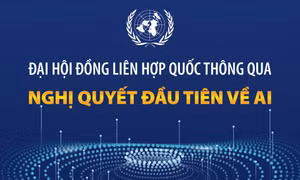 Nghị quyết đầu tiên về AI được Đại hội đồng Liên hợp quốc thông qua
