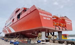 Tàu cao tốc lớn nhất Việt Nam chạy tuyến Vũng Tàu - Côn Đảo từ 9/3