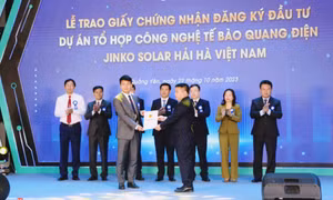 Địa phương dẫn đầu cả nước thu hút vốn FDI