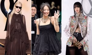 Lisa, Jennie, Rosé lọt Top sao mặc đẹp nhất Tuần lễ thời trang Paris