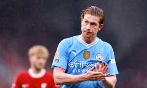 Kevin De Bruyne lại dính chấn thương