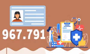 967.791 - là số người sử dụng CCCD gắn chíp khi KCB trên địa bàn tỉnh