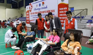 Quảng Yên: Tiếp nhận 234 đơn vị máu trong Chương trình hiến máu tình nguyện đợt 2 năm 2024 