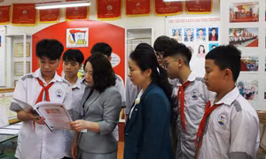 “Nhà sáng chế nhí” của Trường THCS Mạo Khê I