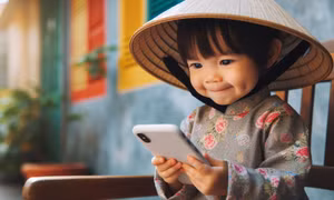 Trẻ dùng công nghệ sớm, ít muốn nói chuyện với cha mẹ