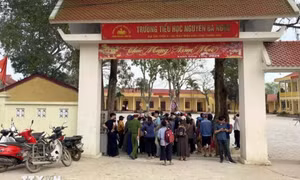 Thanh Hóa: 457 học sinh nghỉ học do phụ huynh không đồng tình sáp nhập trường