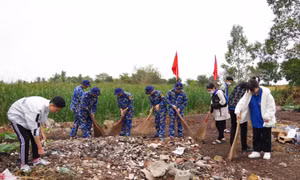 Sôi nổi “Ngày Chủ nhật xanh” tại Lữ đoàn 147